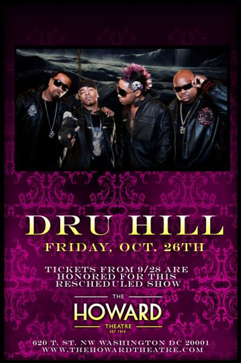 dru hill concert