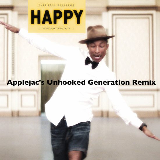 pharrell-williams-happy-applejacs-unhooked-generation-remix-cover