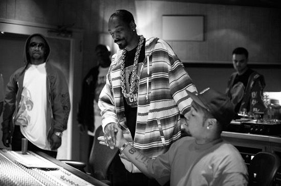 Snoop Terrace In Studio