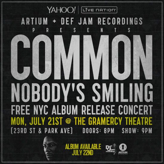 flyer-common-nobody-smiling-release-concert