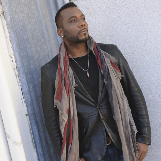 martin-luther-black-leather-jacket-scarf