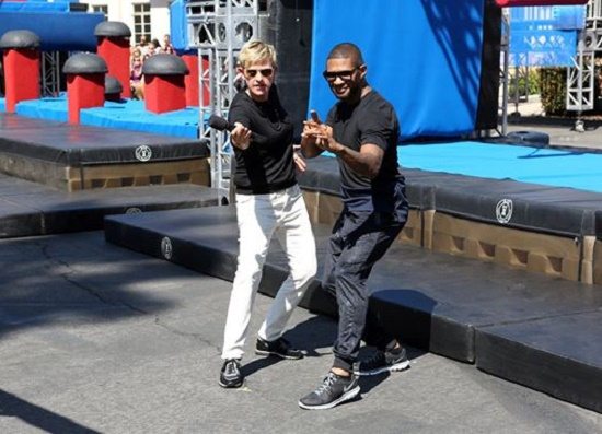 Usher-American-Ninja-Ellen-DeGeneres