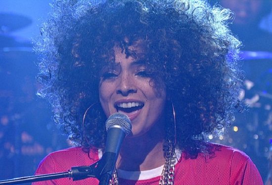 Kandace Springs Late Show Still