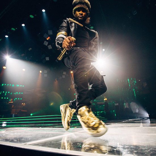 Usher-Gold-Shoes