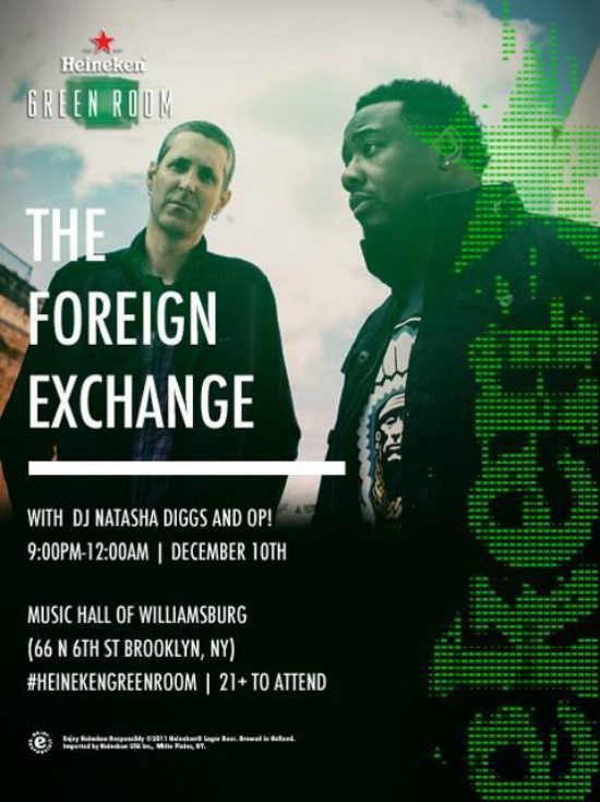 flyer-the-foreign-exchange-heineken-green-room