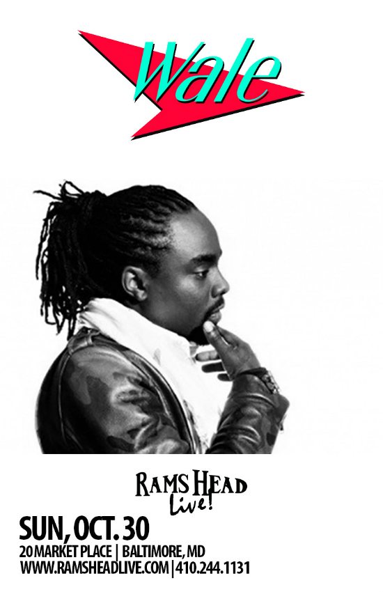 flyer-wale-rams-head-live-oct-2016