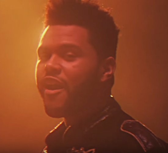 The Weeknd, "I Feel It Coming" Video Still