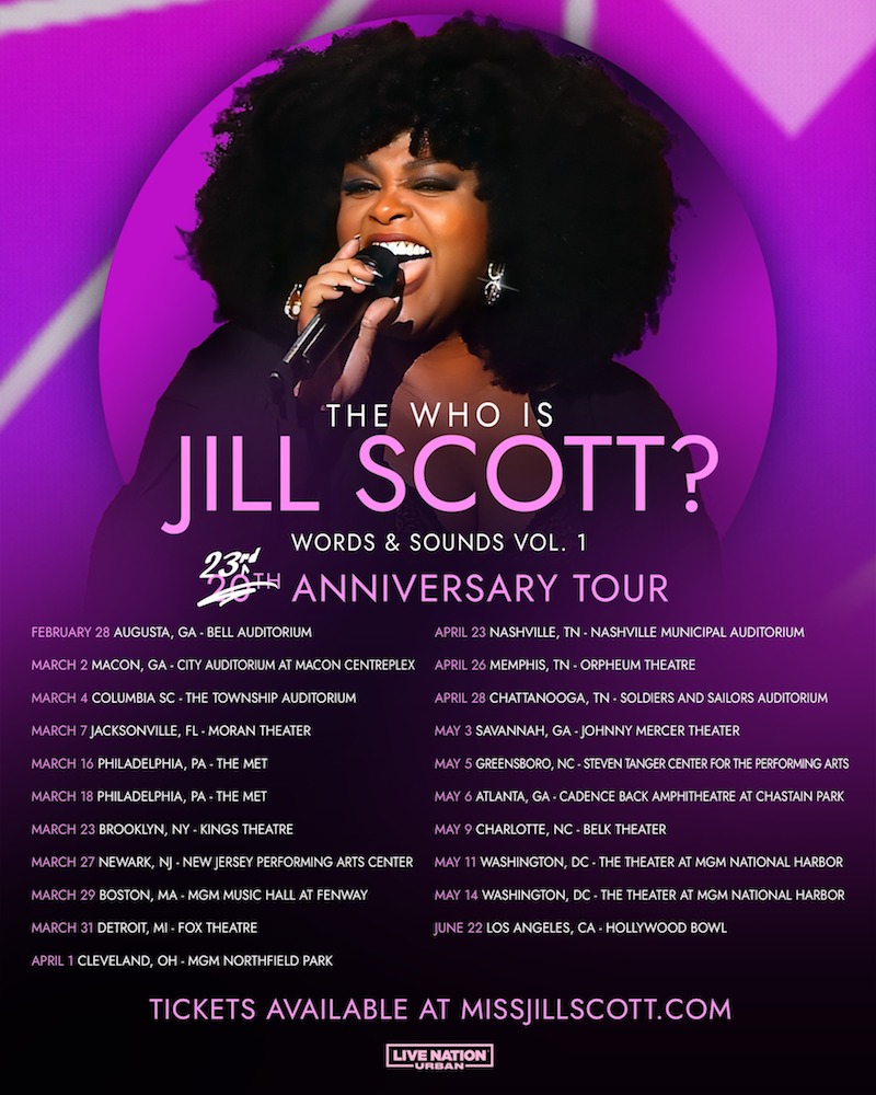 Jill Scott To Revisit Her Debut Album On 'The Who Is Jill Scott? Words