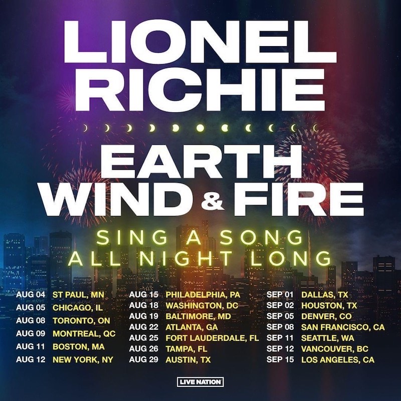 lionel richie sing along tour