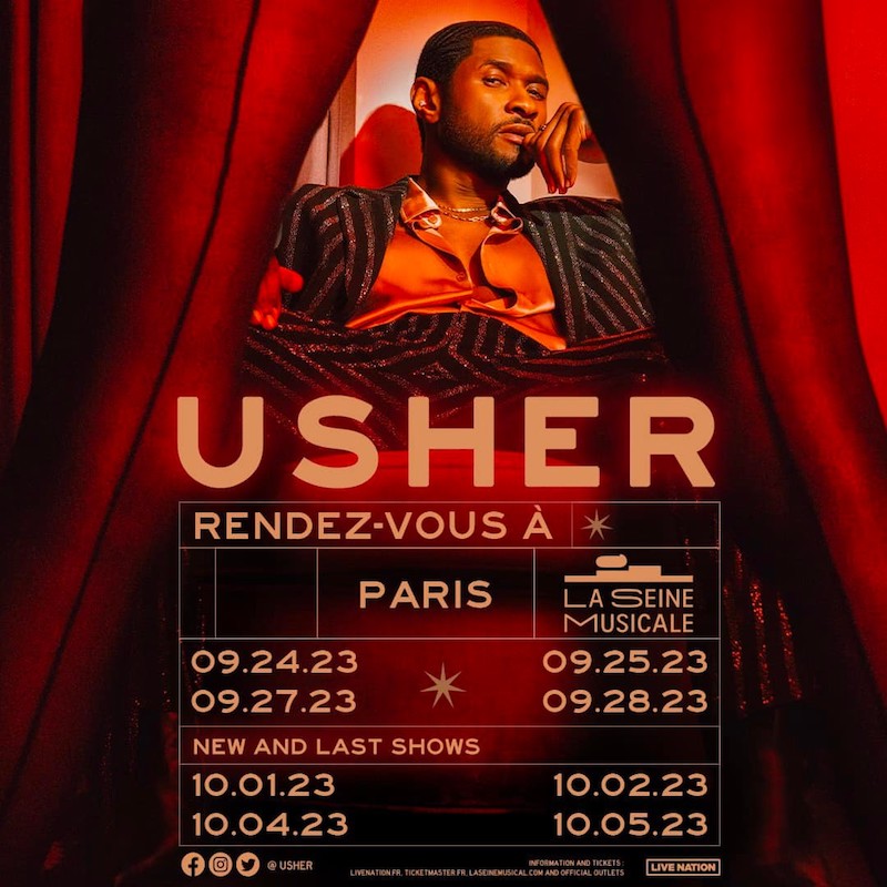 usher tour dates paris