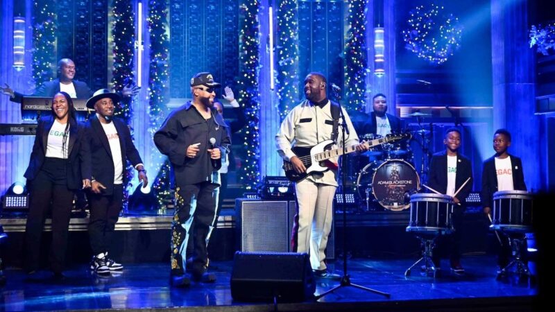 Adam Blackstone Brings ‘A Legacy Christmas’ To ‘The Tonight Show’ With ‘Lil Drummer Boy’ Performance Featuring Kenyon Dixon