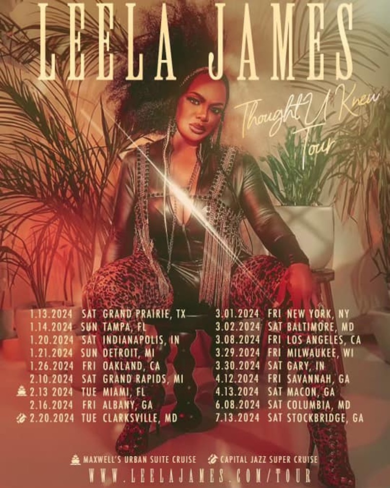 leela james tour dates 2023