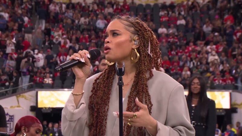 Andra Day Graced Super Bowl LVIII With A Performance Of ‘Lift Every Voice And Sing’