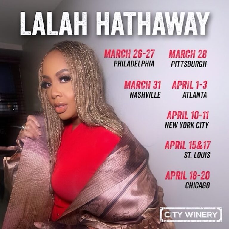 Lalah Hathaway Schedules City Winery Tour For Spring SoulBounce