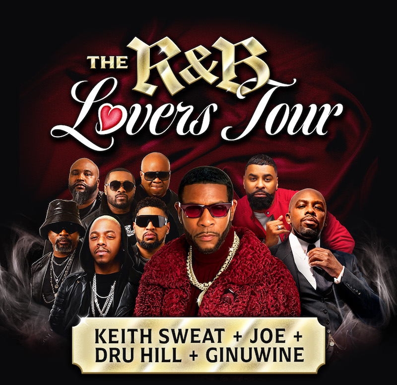 Keith Sweat, Joe, Dru Hill & Ginuwine Link Up For 'The R&B